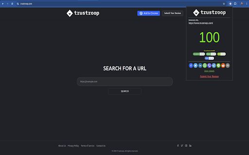 Trustroop – Check Trust Scores Before You Proceed :: Check if a website, product, or link is safe with Trustroop. Read and share real reviews to stay protected online.