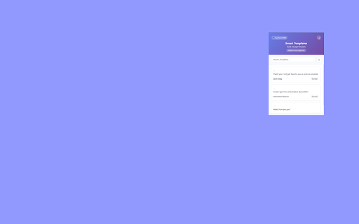 Omni Message :: Quick Message Templates