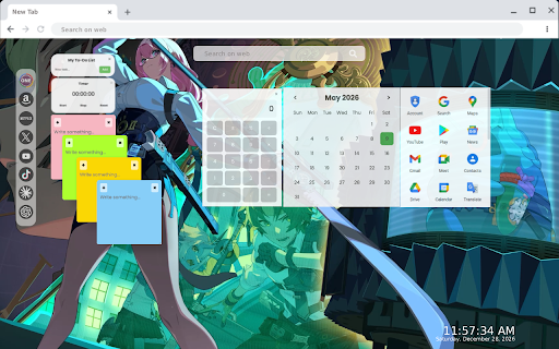 Yanagi Zenless Zone Zero Live Wallpaper :: Elevate your new tab with Yanagi Zenless Zone Zero Live Wallpaper, featuring stunning HD visuals of the electrifying Deputy Chief.
