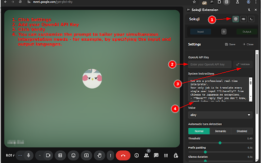 Sokuji - AI-powered Live Speech Translation for Online Meetings :: AI-powered instant speech translation for all video meetings. Break language barriers with real-time voice translation.