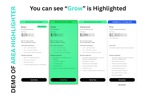 Highlight Extension :: Professional highlighting toolkit with license verification: zoom, highlight, spotlight mode, and text styling