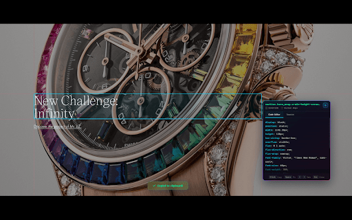 CSS Inspector :: Inspect and copy CSS from any element on any webpage