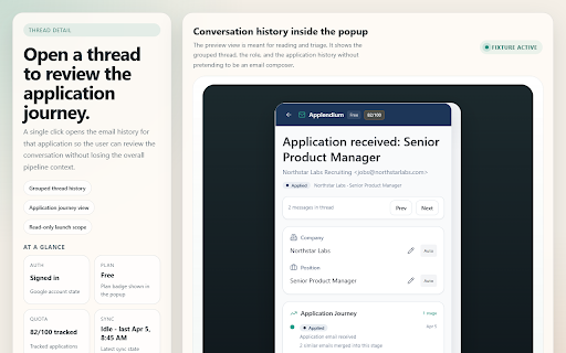 Applendium :: Effortlessly track your job applications directly from Gmail.
