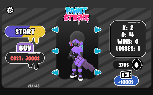 Paint Strike Game - Unleash Your Inner Artist in Colorful Combat! :: Unleash your creativity in Paint Strike, a thrilling offline color shooting game!