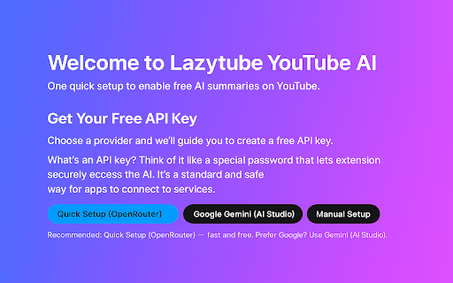 Lazytube: Free YouTube AI Summaries & Notes, ChatGPT Gemini Claude :: Free YouTube AI summaries & notes (ChatGPT, Claude, Gemini) with clickable timestamps.