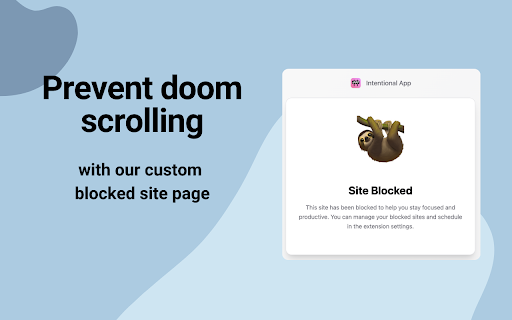 Intentional - Block Distracting Websites :: Block distracting websites and set schedules to stay focused. Take control of your browsing habits and boost your productivity.