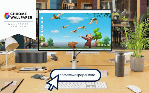 Curious George Wallpaper :: Adorable Curious George adventures and playful moments from the beloved children's series.