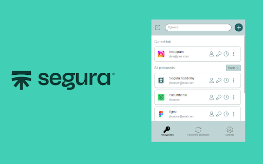 MySafe 2.0 :: MySafe 2.0 is a SaaS native Workforce Password Manager from Segura®.