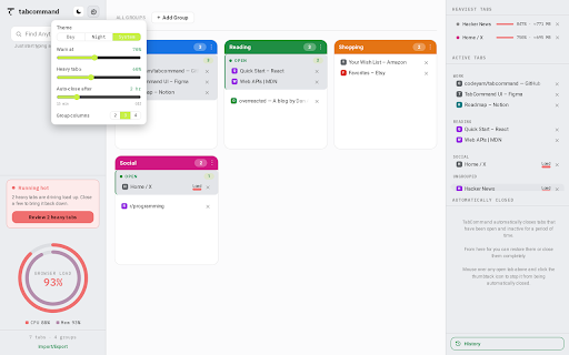 TabCommand :: Command Central for your browsing experience.