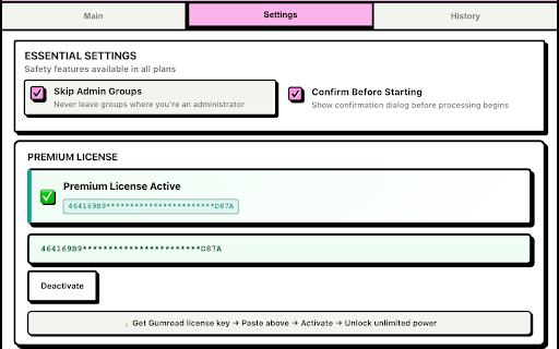 Bulk Group Leaver for Facebook :: Leave multiple Facebook groups efficiently with smart automation and safety features.