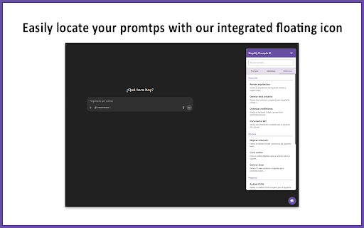 Simplify Prompts AI - ChatGPT Claude Gemini :: Professional prompts library for ChatGPT, Claude, Copilot and Gemini. Save time with organized, reusable prompts.