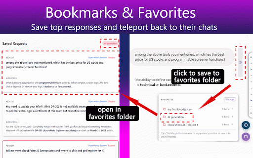 AI Timeline: Navigate, Favorite, Prompts & Notes for Gemini and ChatGPT :: Visual timeline for AI chat history. Add custom notes, bookmark responses, & build a prompt library. Supports ChatGPT and Gemini.
