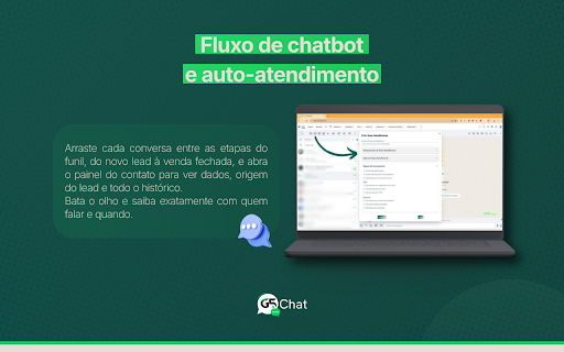 G5 Chat - CRM, automações e ferramentas direto no seu WhatsApp. :: CRM para WhatsApp Web: organize leads, envie mensagens em massa e venda mais com Kanban, notas e IA integrada. Simples e rápido.