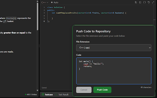 LeeterAlly - Your LeetCode Ally :: A smart companion for LeetCode that boosts productivity via features like GitHub integration, LLM hints generator and much more!