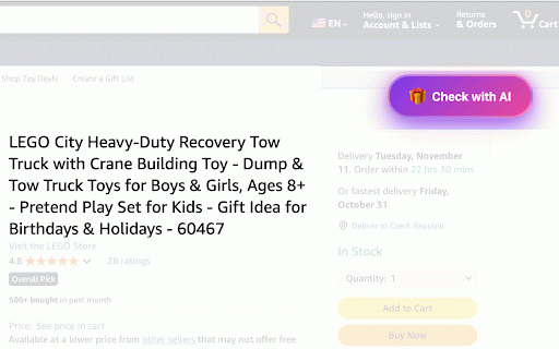GiftWeGo AI Checker :: AI-powered gift advisor that helps you check if a gift is suitable for your loved ones