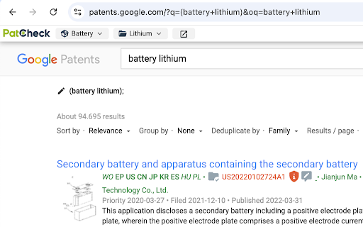 PatCheck - Patent Legal Status for Espacenet, Google Patents, USPTO & more :: Patent status (Pending/Protected/Expired) at patent, country & family levels + alerts & notes in Espacenet, Google Patents, USPTO.