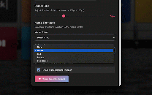 Browser Media Center :: Transform your browser into a TV-optimized media center hub for all your favorite streaming services