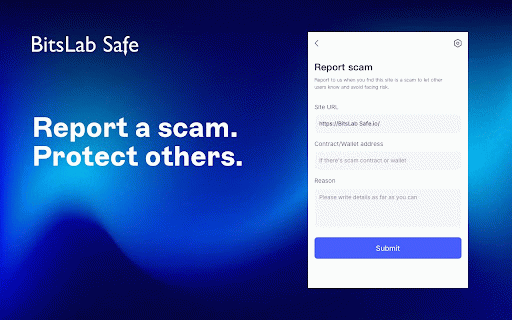 BitsLab Safe :: BitsLab Safe is a wallet security plug-in that detects risky Tokens and Web3.0 phishing websites.