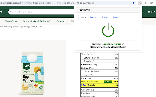 NutriScan :: NutriScan is an all-in-one browser-based solution for Nutrition Facts label processing.