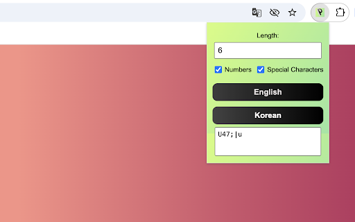 Prénom :: Generate a unique nickname of random strings.