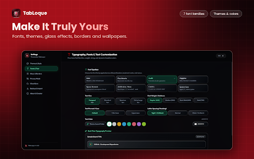 TabLoque - Visual Bookmark Manager :: Visual, drag-and-drop bookmark manager replacing your Chrome New Tab page with customizable boards and cloud sync.