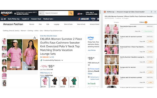 ASINSnap — Amazon Video & Image Downloader :: No login. No paywalls. No compression. No corrupted files. Free Amazon Video & Image downloader — all variants, one ZIP.
