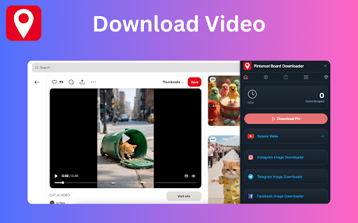 Pinterest Board Downloader :: Pinterest Board Downloader - Save entire Pinterest boards, download all pins, photos, and images in one click