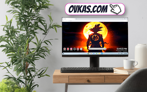 Goku’s Ocean Glow Live Wallpaper :: Experience Goku’s power glowing over the ocean in this cinematic Dragon Ball live wallpaper for your Chrome new tab.