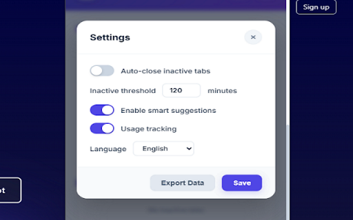TabWizard - Smart Tab Manager :: Smart tab management with AI-powered grouping, analytics and productivity features