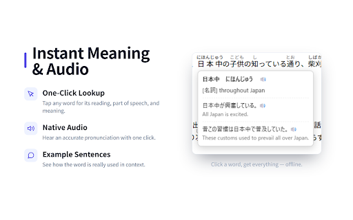 Adaptive Furigana :: Adds furigana only to kanji above your JLPT level.