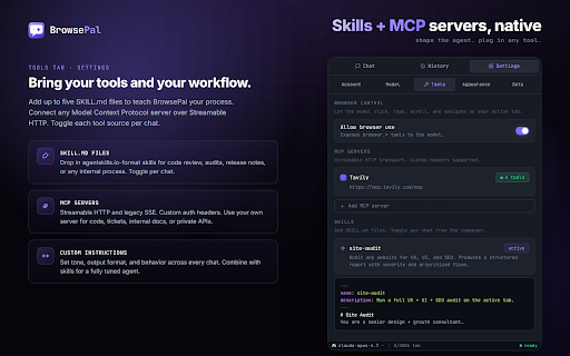 BrowsePal :: Free Privacy-First AI Browser Copilot.