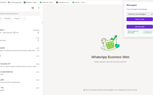 WhatsApp Lydia Pro :: Solução avançada para captura e gestão de mensagens do WhatsApp Web integrado a CRM