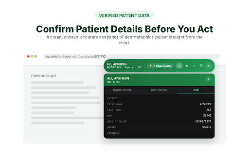 Synexa Health :: Synexa Health Chrome extension for EMR chart assistance.