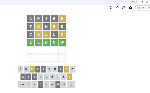 Wordle Solver - Your Wordle Wingman :: Get smart hints for your Wordle game! This extension analyzes your current game and suggests optimal next guesses.