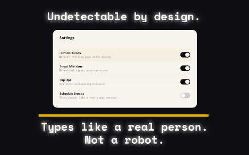 EasyType: Revision History Hider :: Auto-types your pasted text