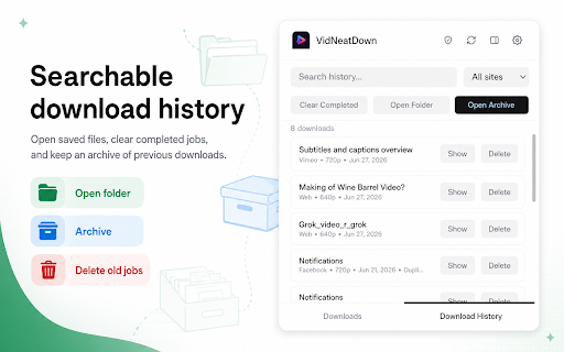 HLS & M3U8 Video Downloader - VidNeatDown :: Advanced HLS & M3U8 stream saver. Merge segments locally to MP4, extract blob URLs, and resume interrupted downloads securely.