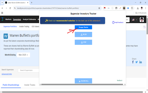 Superstar Investors Tracker :: Discover common stock picks held by top investors like Warren Buffett, Rakesh Jhunjhunwala, and Ray Dalio. Analyze smarter.