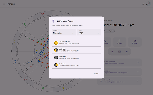 Celesti :: Turn your browser into an AI powered astrology app.