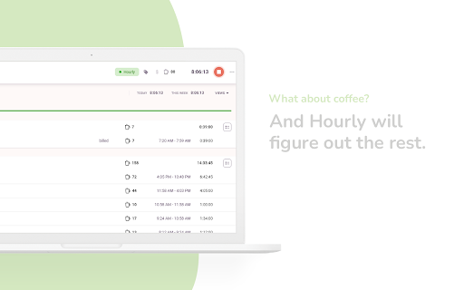 Hourly :: Convert those Toggl entries into something fun - like burgers.