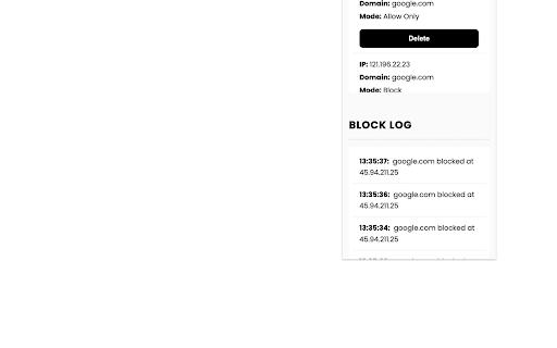 IP Kill Switch – Website Blocker :: Block or allow domains based on your current or user-defined IP addresses