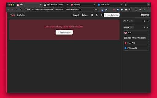 Tabs. :: A browser extension to efficiently manage your tabs.