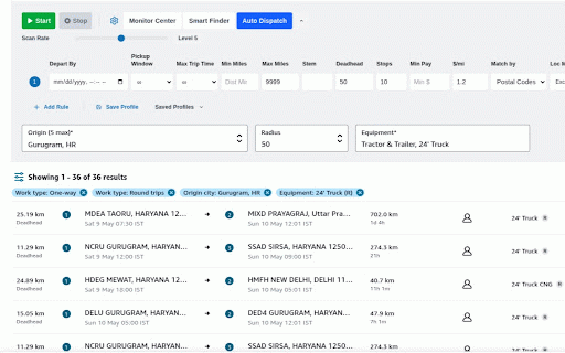 RelayPilot — Smart Load Automation for Amazon Relay :: RelayPilot: AI-powered load monitoring, smart auto-dispatch, and Telegram alerts for Amazon Relay. Turbo Book, sync & match rules.