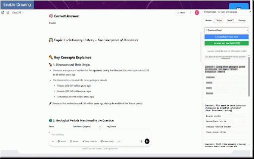AI Quiz Maker - for study and test prep :: AI turns web content, pdf or text into summary or quizzes to help you to ace in any test or exam!