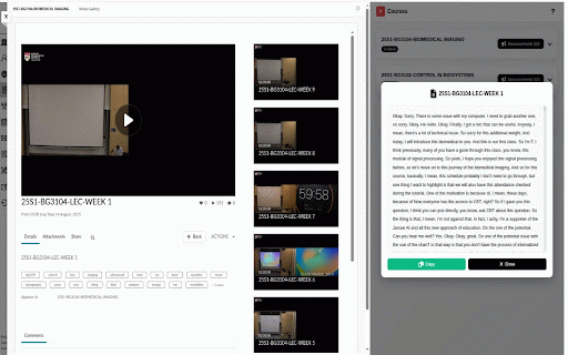 LintLearn :: LintLearn transforms how NTU students interact with their lecture videos. Automatically extract full transcripts from all your…