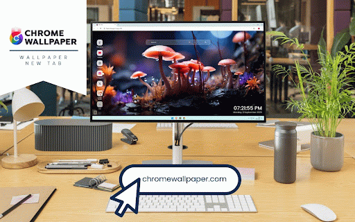 Magic Forest Shrooms Wallpaper :: Enchanted forest scenes with glowing magical mushrooms and mystical woodland atmospheres.