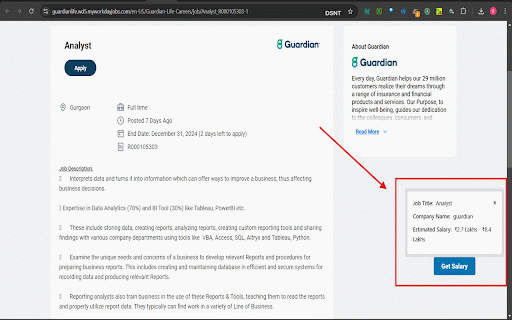CTC-on-click :: Scrapes AmbitionBox salaries and shows them on LinkedIn.