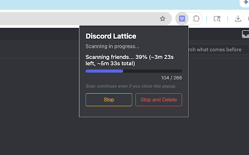Discord Friends Graph :: Display mutual connections and mutual servers with your friends on discord. All data stays local.