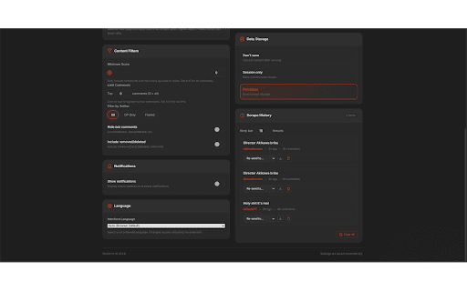 Reddit to AI :: Scrapes Reddit threads and sends content to chosen AI chatbot for analysis.