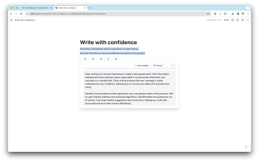 WordPal: AI-powered writing assistant :: Write better, faster, and with more confidence using WordPal.