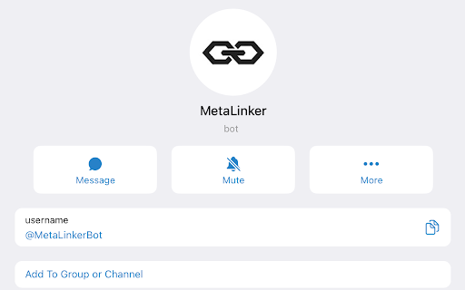 MetaLinker:Sync Links with Telegram :: 🌟 Save links effortlessly with Telegram, access them instantly in Chrome!🌟
Metalinker bridges your Telegram and Chrome to make…